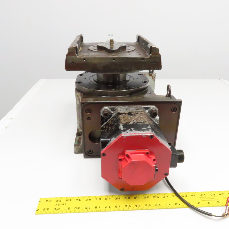 Parkson APC-70 Horizontal Hydraulic Pallet Changer Indexer Fanuc 3kW 141V 3Ph