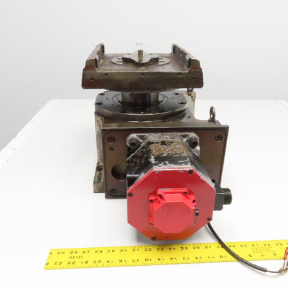Parkson APC-70 Horizontal Hydraulic Pallet Changer Indexer Fanuc 3kW 141V 3Ph