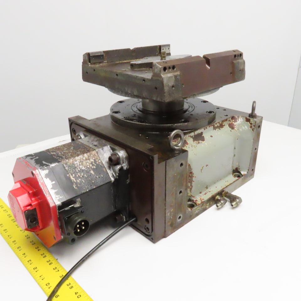 Parkson APC-70 Horizontal Hydraulic Pallet Changer Indexer Fanuc 3kW 141V 3Ph