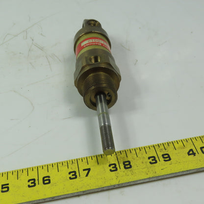 Schrader Bellows 30911-0010 Miniature Brass Cylinder 1" Bore 1" Stroke