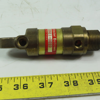 Schrader Bellows 30911-0010 Miniature Brass Cylinder 1" Bore 1" Stroke