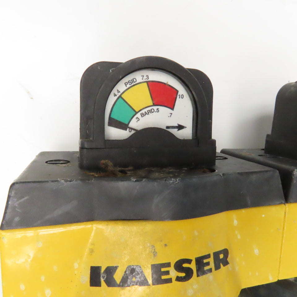 Kaeser KFS100 1" NPT 3 Stage Compressed Air Particulate Filter Assembly 200PSI