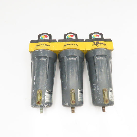 Kaeser KFS100 1" NPT 3 Stage Compressed Air Particulate Filter Assembly 200PSI