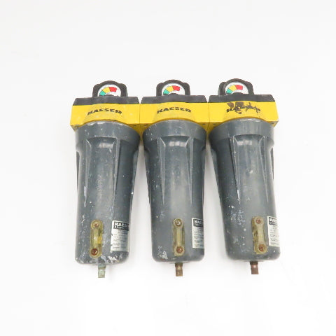 Kaeser KFS100 1" NPT 3 Stage Compressed Air Particulate Filter Assembly 200PSI