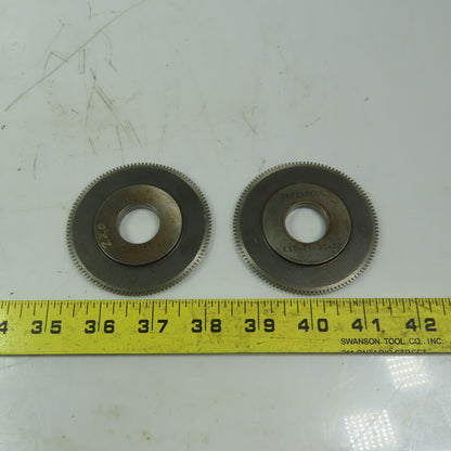 Intertech Precision KST-71-30-D2 Circular Blade 20mm Bore 75.25mm OD Lot of 2