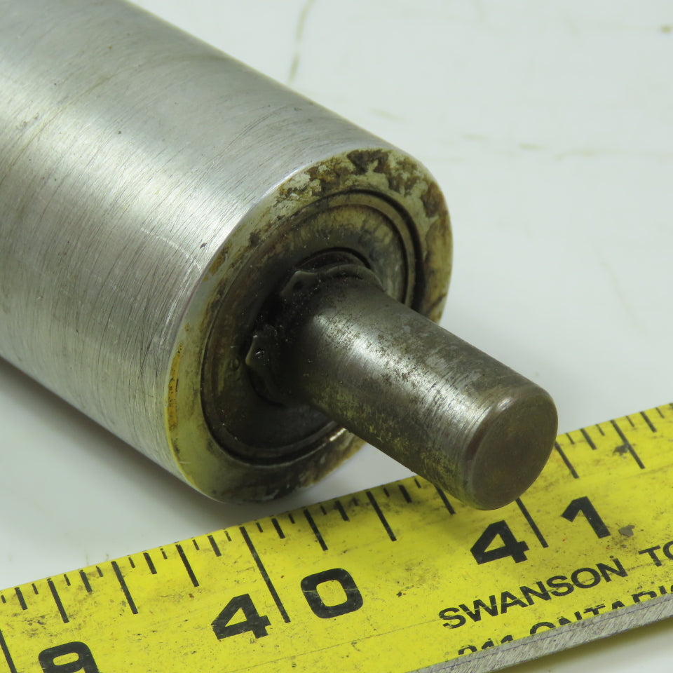 1-1/2" Dia. X 16" Aluminum Gravity Roller Lot of 3