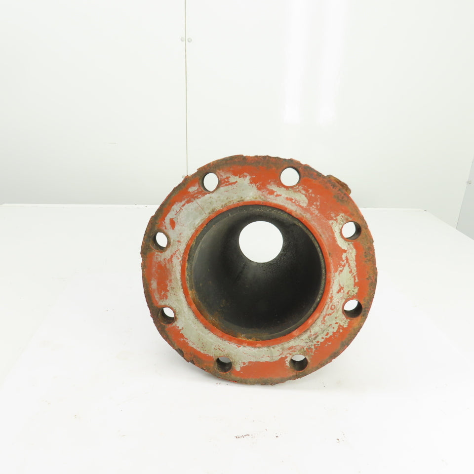 G-125 A 3" To 6" Flanged Steel Pipe Reducer 4 To 8 Bolt 9-1/4" OAL