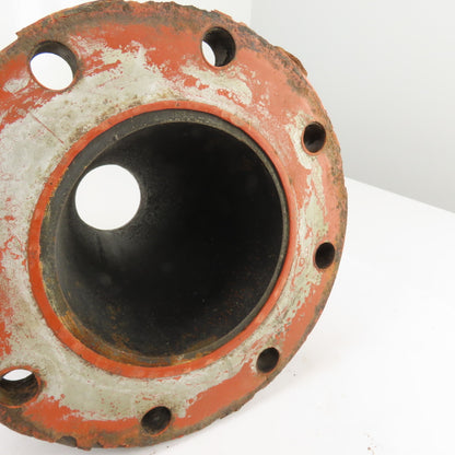 G-125 A 3" To 6" Flanged Steel Pipe Reducer 4 To 8 Bolt 9-1/4" OAL