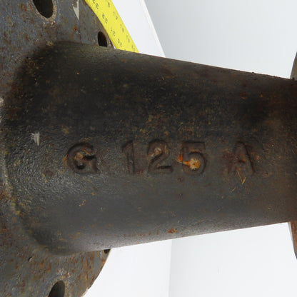 G-125 A 3" To 6" Flanged Steel Pipe Reducer 4 To 8 Bolt 9-1/4" OAL