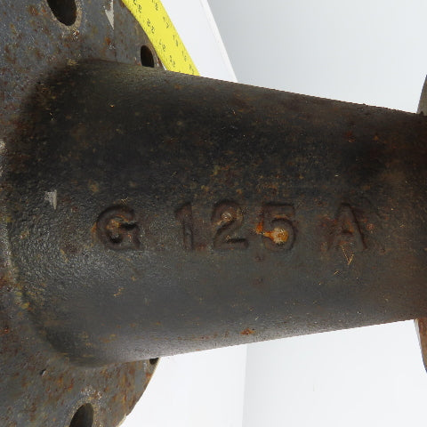 G-125 A 3" To 6" Flanged Steel Pipe Reducer 4 To 8 Bolt 9-1/4" OAL