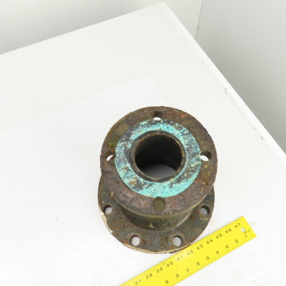 G-125 A 3" To 6" Flanged Steel Pipe Reducer 4 To 8 Bolt 9-1/4" OAL