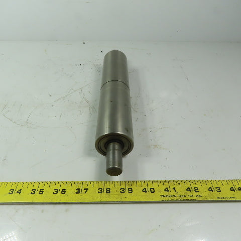 2" OD x 12" Stainless Steel Gravity Roller 3/4" Round Shaft