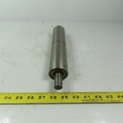 2" OD x 12" Stainless Steel Gravity Roller 3/4" Round Shaft
