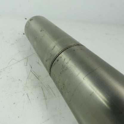 2" OD x 12" Stainless Steel Gravity Roller 3/4" Round Shaft