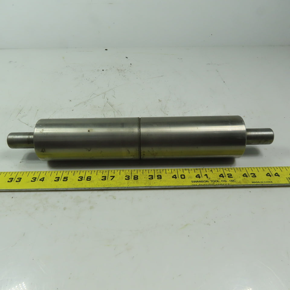 2" OD x 12" Stainless Steel Gravity Roller 3/4" Round Shaft