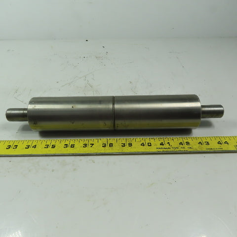 2" OD x 12" Stainless Steel Gravity Roller 3/4" Round Shaft