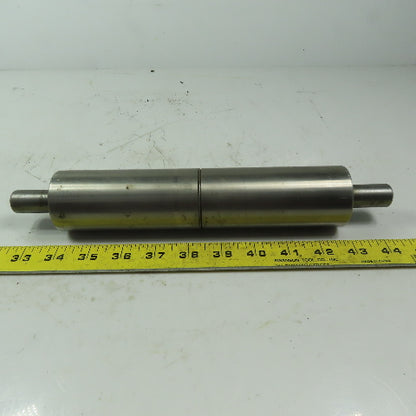 2" OD x 12" Stainless Steel Gravity Roller 3/4" Round Shaft