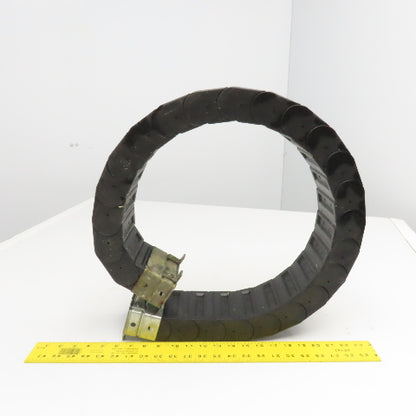 Gortrac Nylatrac 3-3/4" x 2" Cable Hose Carrier Energy Drag Chain Anchors 50"