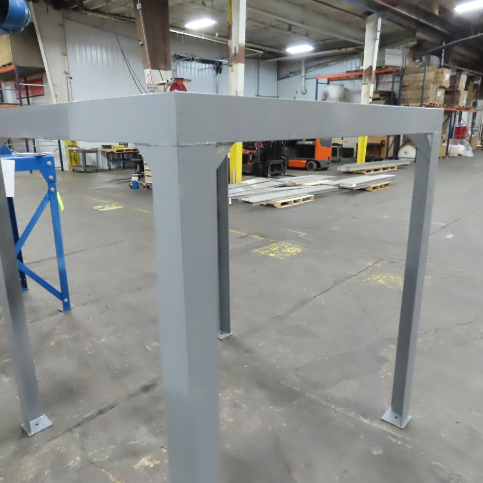 Large Industrial Machine Frame Base Structure Stand Mezz 60"W x 60" L x 66" H