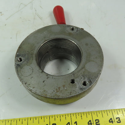 De-Staco Custom Made 2"Dia. Flanged Quick Action Shaft Locking Clamp Lot of 2