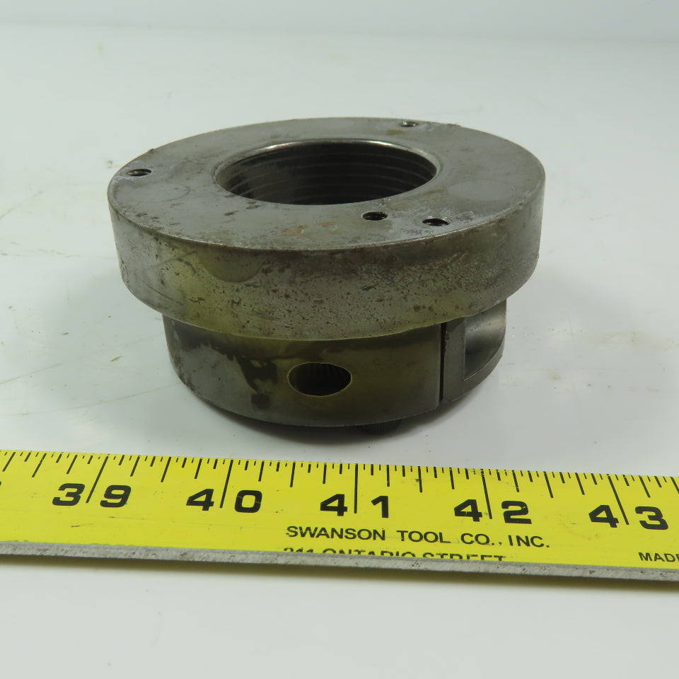 De-Staco Custom Made 2"Dia. Flanged Quick Action Shaft Locking Clamp Lot of 2