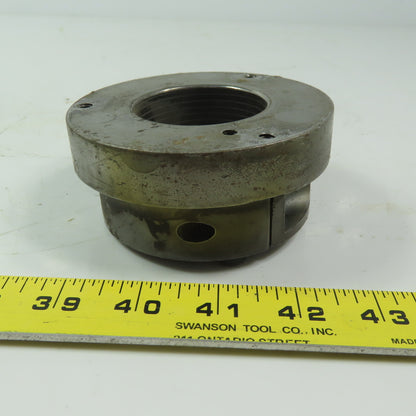 De-Staco Custom Made 2"Dia. Flanged Quick Action Shaft Locking Clamp Lot of 2