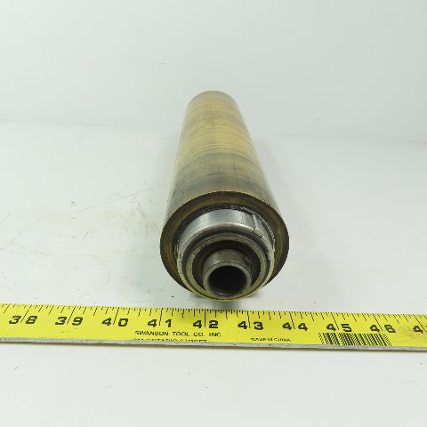 3" x 14" Rubber Lagged Gravity Conveyor Roller