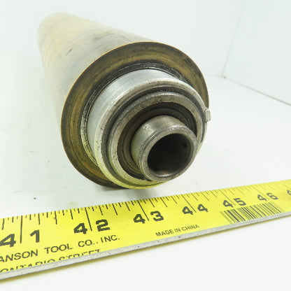 3" x 14" Rubber Lagged Gravity Conveyor Roller
