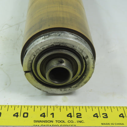 3" x 14" Rubber Lagged Gravity Conveyor Roller