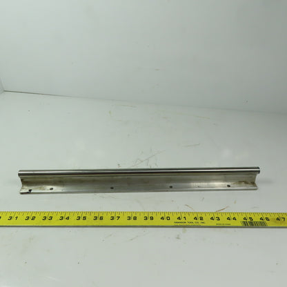 1/2" Dia. x 16" Long Linear Rail Assembly Aluminum Base Stand & Steel Shaft