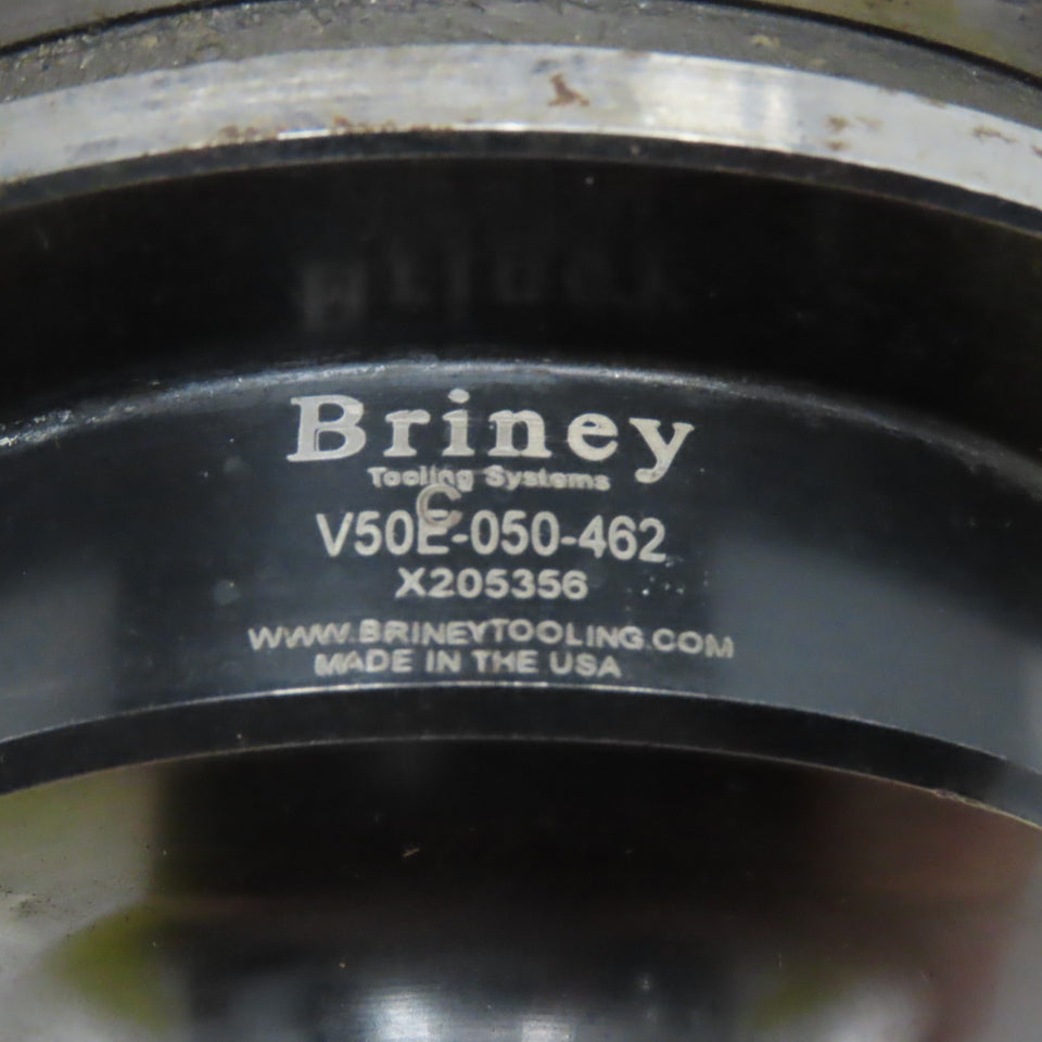 Briney V50C-050-462 Cat 50 Tool Holder 1/2" Bore 4-1/2" Projection