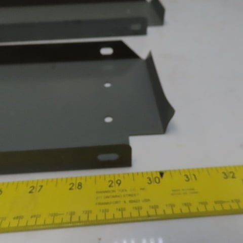 Industrial Metal Cabinet Shelf Dividers 23-1/4" Long  & 6" High Lot of 10