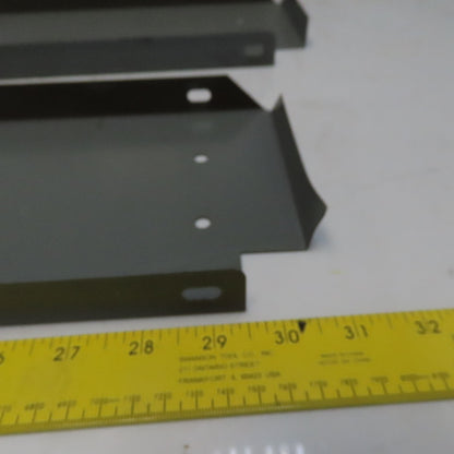 Industrial Metal Cabinet Shelf Dividers 23-1/4" Long  & 6" High Lot of 10