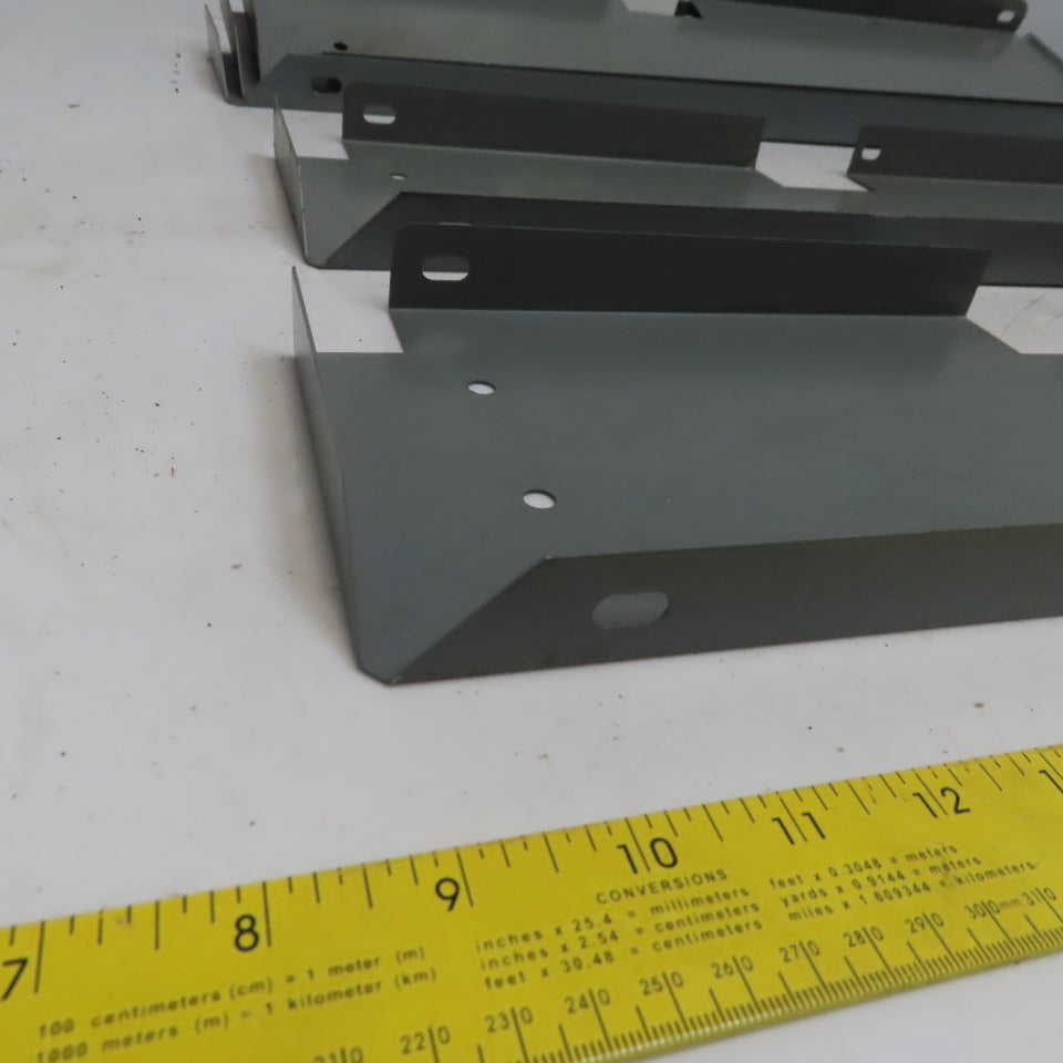 Industrial Metal Cabinet Shelf Dividers 23-1/4" Long  & 6" High Lot of 5