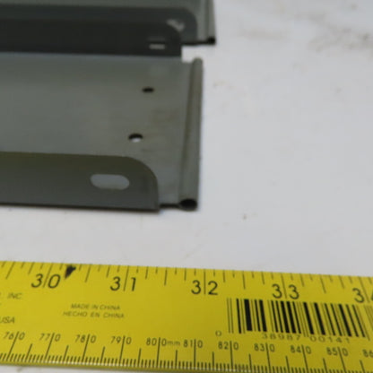 Industrial Metal Cabinet Shelf Dividers 23-1/4" Long  & 6" High Lot of 5