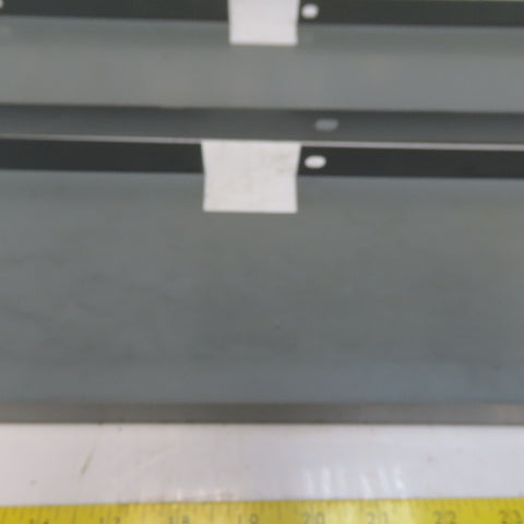 Industrial Metal Cabinet Shelf Dividers 23-1/4" Long  & 6" High Lot of 5