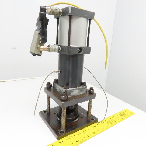 CNC Machine Pneumatic Tool Ejector Cylinder 90-138V Coil