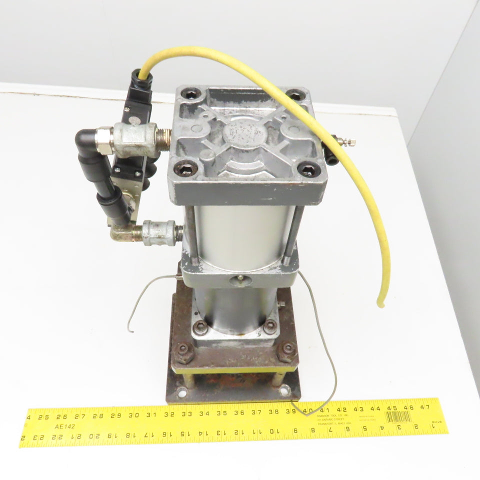 CNC Machine Pneumatic Tool Ejector Cylinder 90-138V Coil
