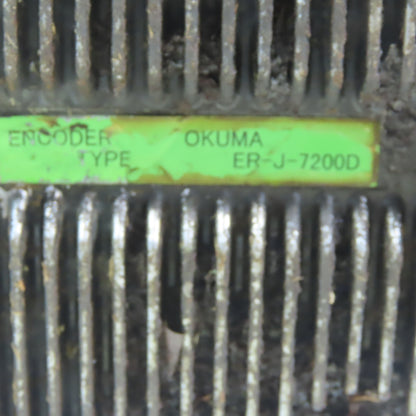 Okuma BL-MC50E-20TB 1kW 2000RPM 3Ph 133V 133Hz Servo Motor W/ER-J-72000D Encoder
