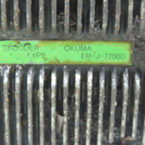 Okuma BL-MC50E-20TB 1kW 2000RPM 3Ph 133V 133Hz Servo Motor W/ER-J-72000D Encoder