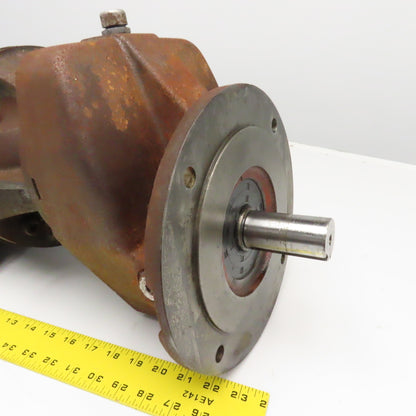US Motors CBN2301BSB5U184T 2:1 Ratio 885RPM Output Inline Gearmotor 5Hp 230/460V