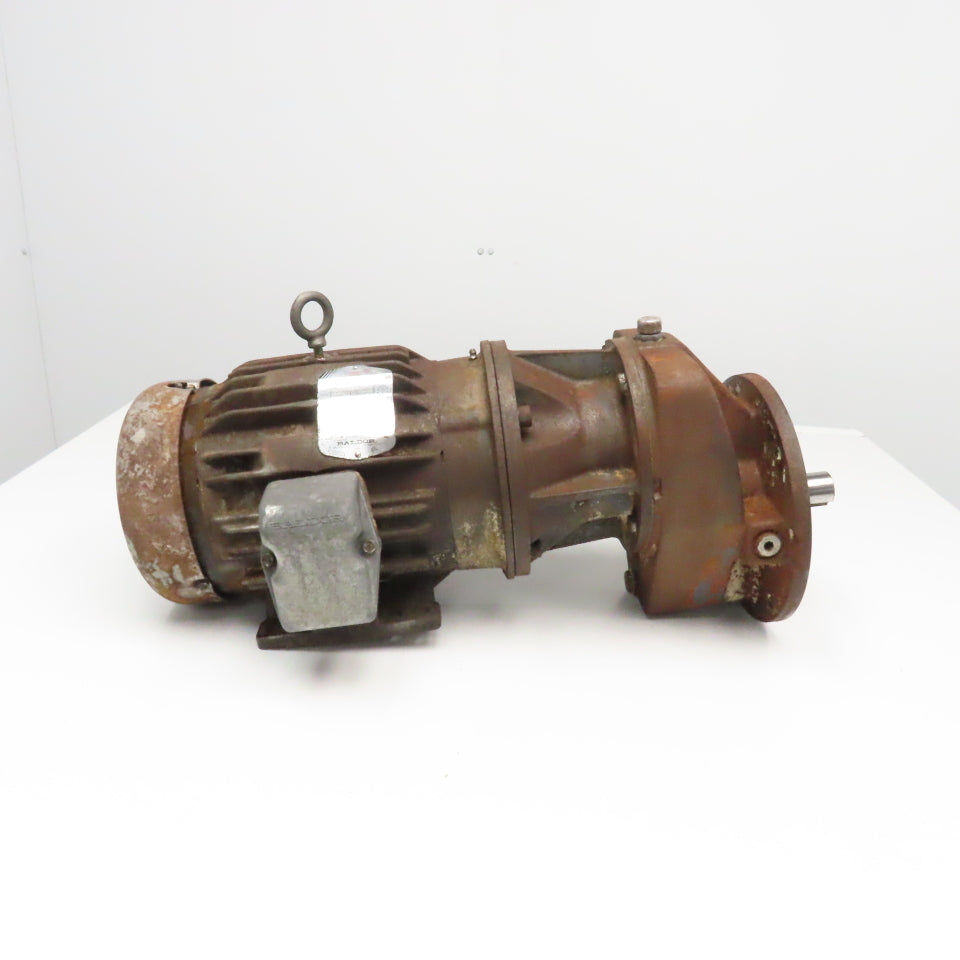 US Motors CBN2301BSB5U184T 2:1 Ratio 885RPM Output Inline Gearmotor 5Hp 230/460V