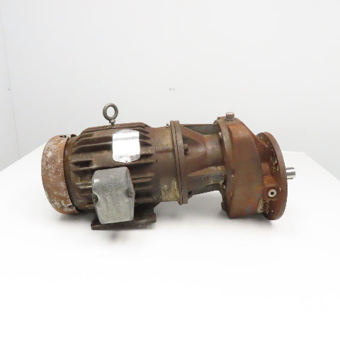 US Motors CBN2301BSB5U184T 2:1 Ratio 885RPM Output Inline Gearmotor 5Hp 230/460V