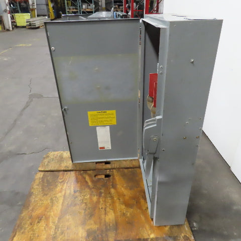 Square D HU365 400A Safety Disconnect Switch 600V AC Single Throw Non-Fusible