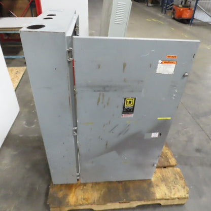 Square D HU365 400A Safety Disconnect Switch 600V AC Single Throw Non-Fusible