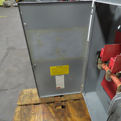 Square D HU365 400A Safety Disconnect Switch 600V AC Single Throw Non-Fusible