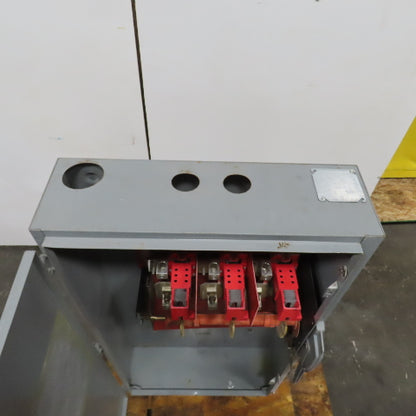 Square D HU365 400A Safety Disconnect Switch 600V AC Single Throw Non-Fusible