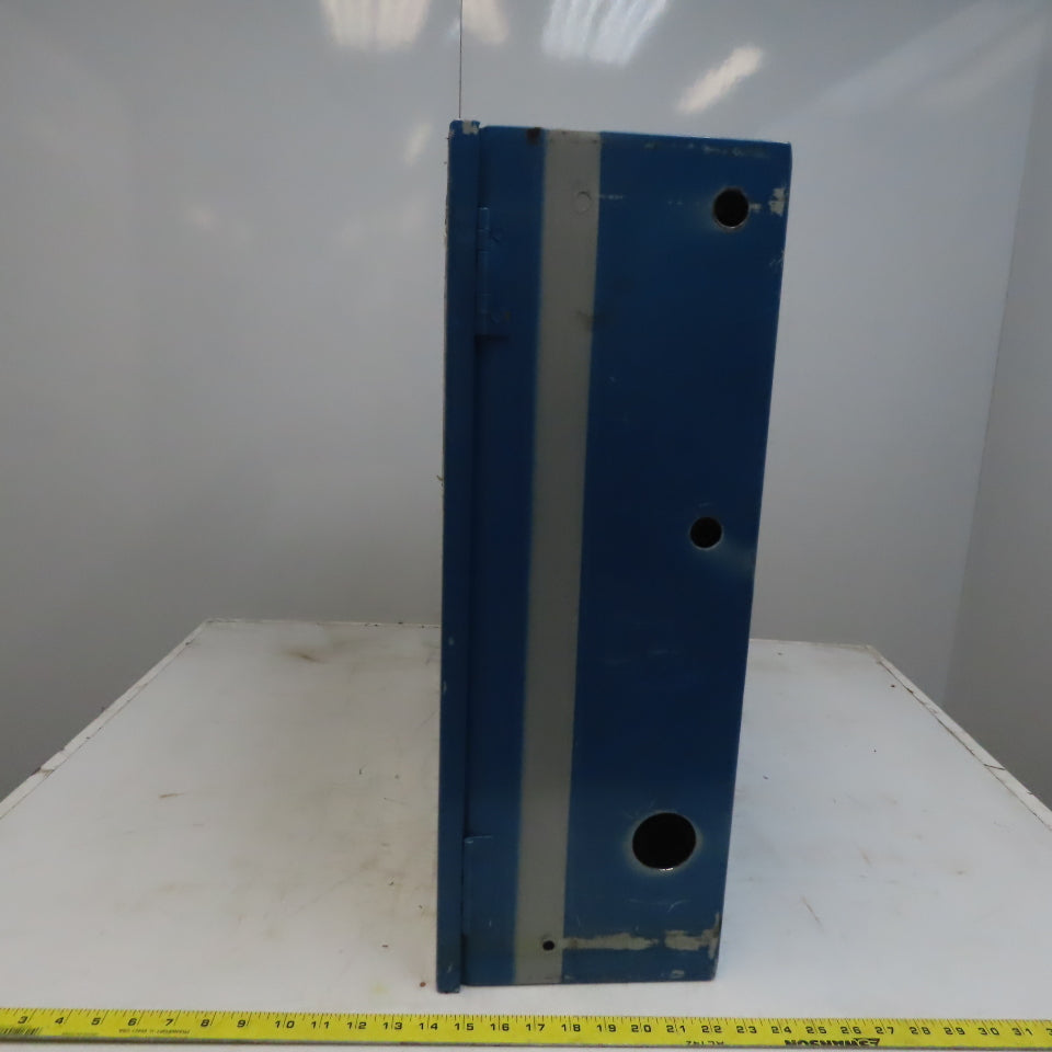 Wedgmen Wall Mount Steel Electrical Enclosure Box 24"x24"x8" W/Backplate