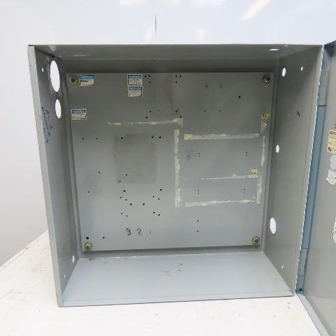 Wedgmen Wall Mount Steel Electrical Enclosure Box 24"x24"x8" W/Backplate