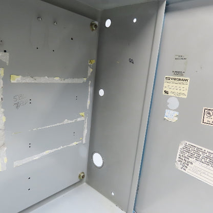 Wedgmen Wall Mount Steel Electrical Enclosure Box 24"x24"x8" W/Backplate